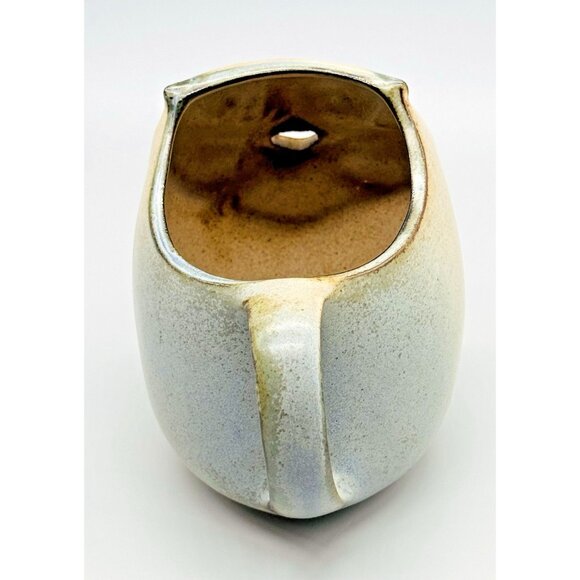Japan Stoneware Owl Creamer Pitcher UCTCI 4.5 inch Stoneware Vintage 1960s - Picture 4 of 9